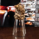 Лафитник-перевертыш Классический "Медведь", литье, коробка