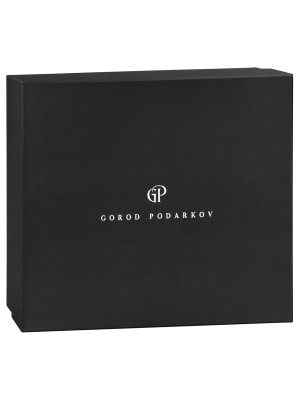 Набор 2 стопки Патрон "Герб РФ" "Великая Россия",в черн. под уп.