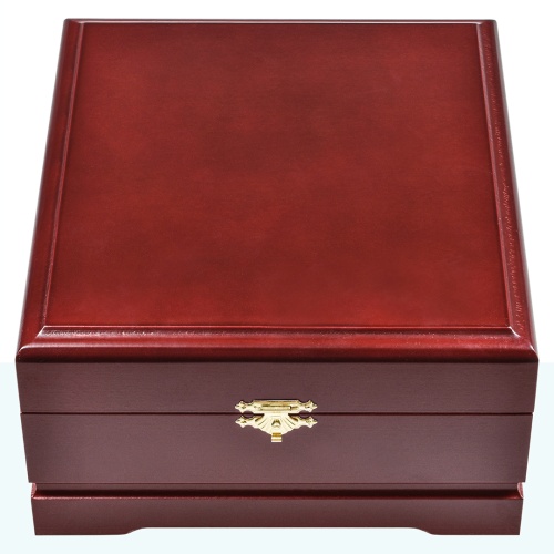 Подстаканник ручной работы "Георгий Победоносец",в деревянной шкатулке