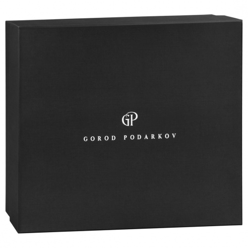 Набор Штоф "Таймлесс",4 бокала для виски "Квадро",накл. "Дракон-1", черн.под.уп.ключница