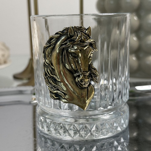 Бокал для виски Лошадь в картонной коробке