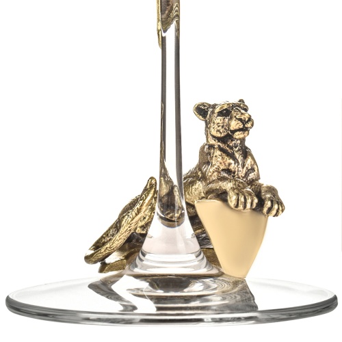 Бокал для вина "Львица ЛОРД" в подарочной упаковке