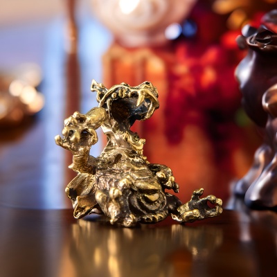 Статуэтка "ДРАКОН",(сидячий), в пакете/блистере.