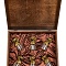 Набор 6 стопок-перевертышей "Змея", в шкатулке из массива