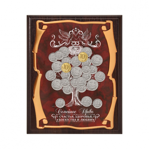 Панно "Семейное древо", в подарочной коробке