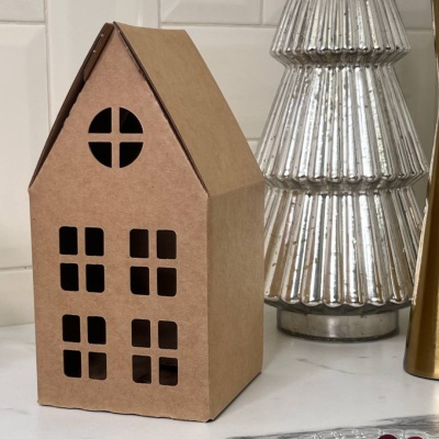 Чашка с накладкой Огненная Лошадь в упаковке Домик