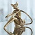 Статуэтка "Кошка"(латунь),  в коробке из дизайнерского картона