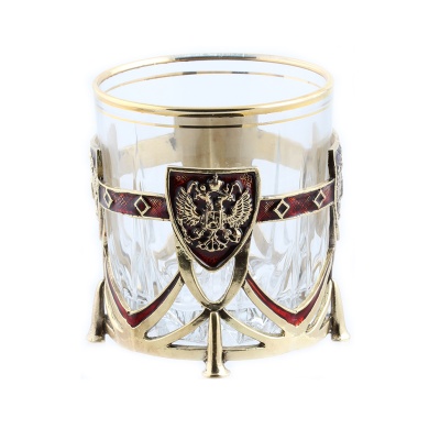 Бокал для виски Россия в подарочной коробке