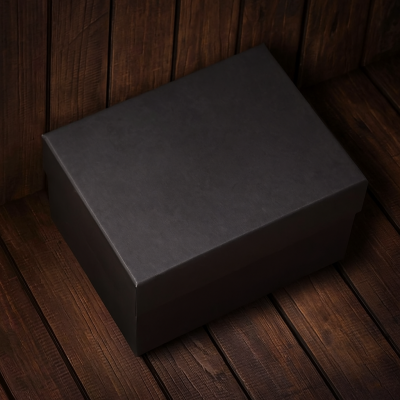 Бокал для виски квадро Лошадь в черной подарочной коробке