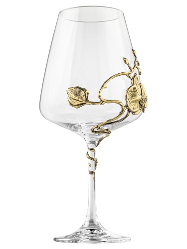 Бокал для вина "Орхидея" в подарочной коробке