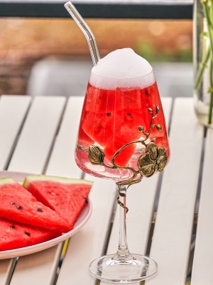 Бокал для вина "Орхидея" в подарочной коробке