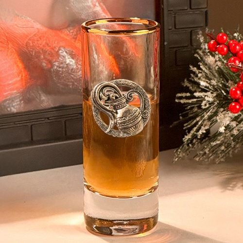 Стопка Сиде с накладкой Водолей без упаковки