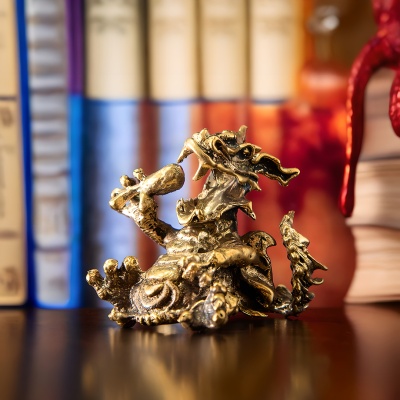 Статуэтка "ДРАКОН",(сидячий), в пакете/блистере.