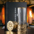 Набор из 2-х стопок Патрон Буйвол и Медведь с латунным основанием в подарочной коробке
