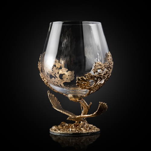 Набор 2 бокала для коньяка "Парящий Орел", в коробке из дизайнерского картона