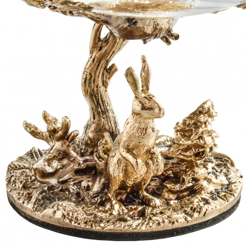 Бокал для коньяка "Заяц" 420 мл в подарочной коробке