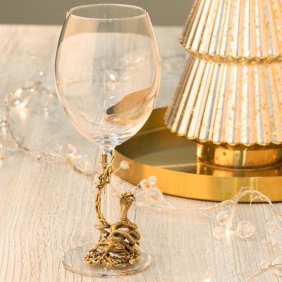 Бокал для вина Энотека Змея ОНА в картонной коробке