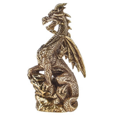 Статуэтка "Дракон большой",  в черной подарочной упаковке