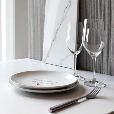 Тарелка подарочная маме "Для мира ты просто Мама..."