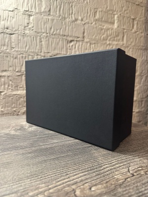 Набор из 2-х бокалов для виски с накладкой Огненный конь в черной подарочной коробке