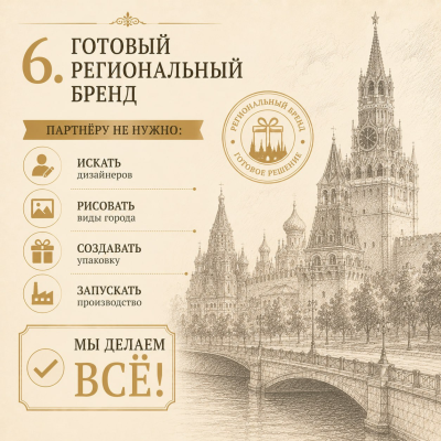 Готовый региональный бренд