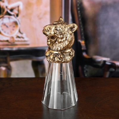 Лафитник-перевертыш "Тигр" в деревянной упаковке (Hanter)