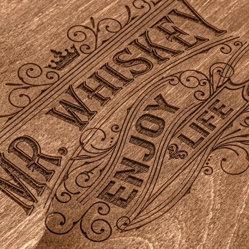 Набор 2 бокала для виски с накладкой "Рыбы", в шкатулке Mr Whiskey