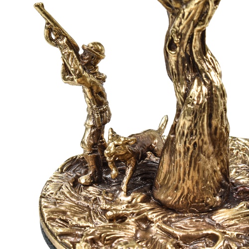 Набор 2 бокала для коньяка "Охота на Уток" и "Охота на Лося", в коробке из дизайнерского картона