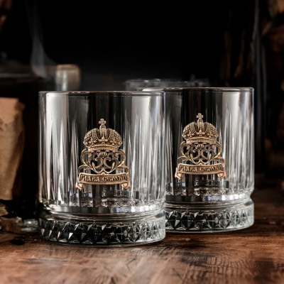 Набор бокалов для виски элизия  "Глава Семьи" 2 в подарочной коробке