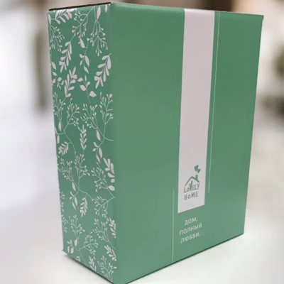 Набор из 2-х бокалов для вина с накладкой Лошадь в картонной коробке