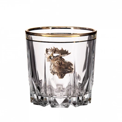 Набор из 6-ти бокалов для виски с Звери в подарочной коробке