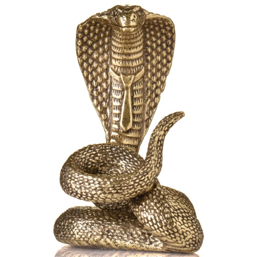 Набор 3 лафитника и статуэтка "Змея",  в коробке из дизайнерского картона