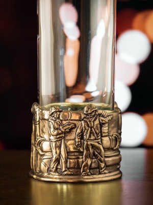 Набор 3 стопки патрон Профессии "Газовик",  в коробке из дизайнерского картона